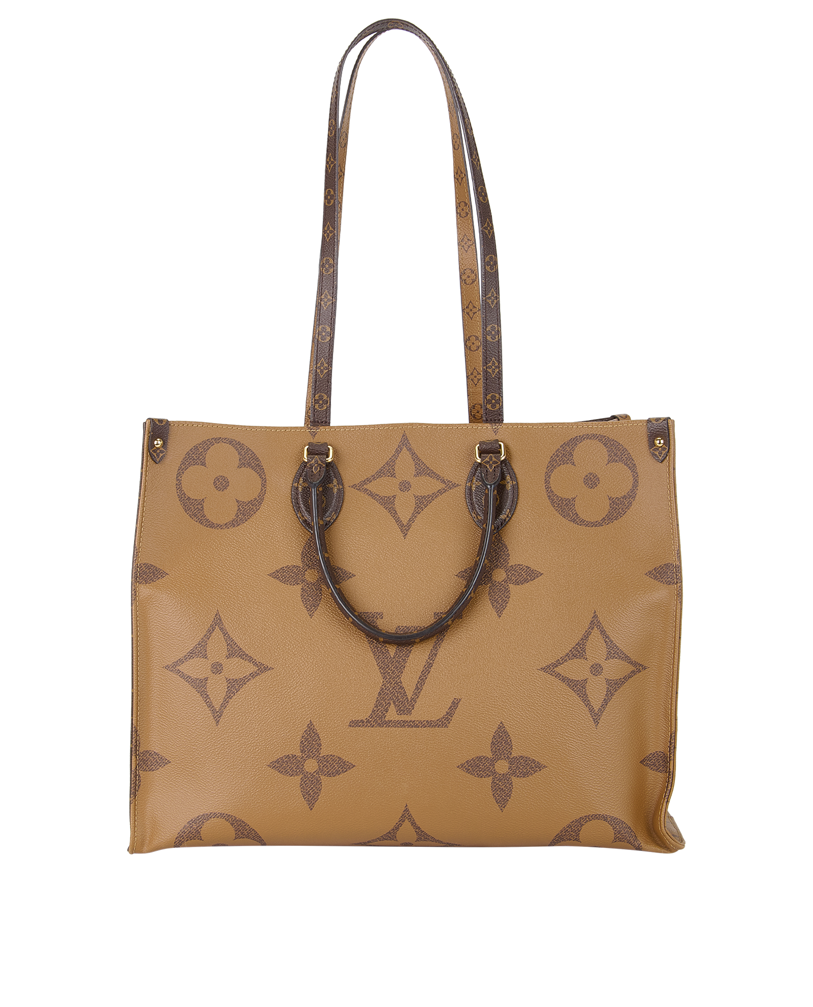 OnTheGo GM, &pound;1,400, Handbags, Brown, Canvas, Back view